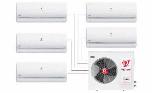 Инверторные мульти сплит-системы MULTI VELA Chrome Inverter